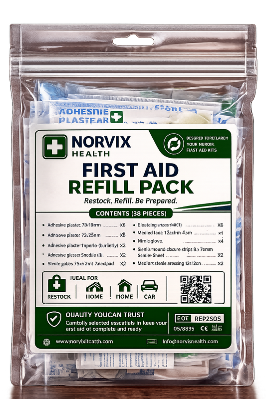 Norvix Health First Aid Refill Pack (38 Pieces)